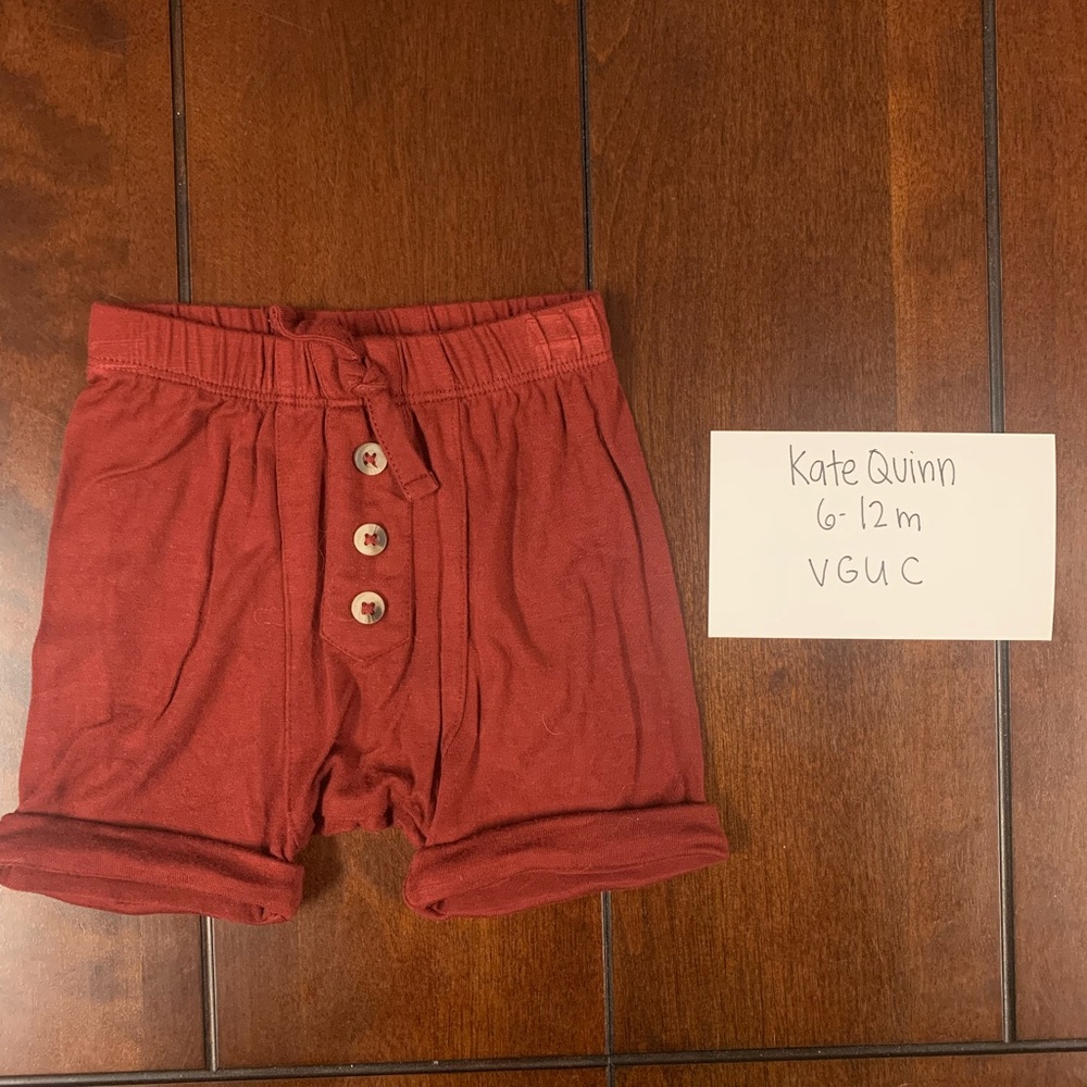 VGUC Kate Quinn 6-12m bamboo shorts